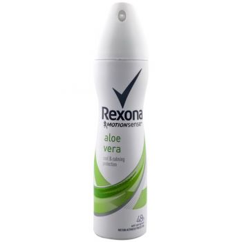 Deodorant Antiperspirant Spray pentru Femei cu Aloe Vera - Rexona MotionSense Aloe Vera 48h, 150ml