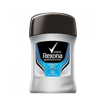 Deodorant Antiperspirant Stick pentru Barbati Cobalt - Rexona Men MotionSense Cobalt Dry 48h, 50ml