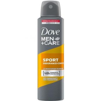 Deodorant Spray Antiperspirant pentru Barbati - Dove Men+Care Sport Endurance+Comfort, 150 ml