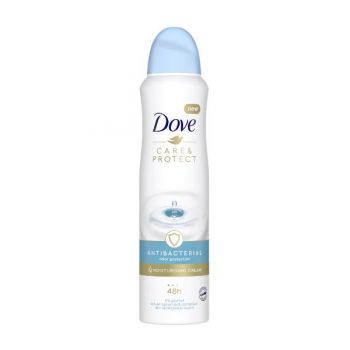 Deodorant Spray Antiperspirant si Antibacterian - Dove Care & Protect Antibacterial, 150 ml Deodorant Spray Antiperspirant si Antibacterian - Dove Care & Protect Antibacterial, 150 ml