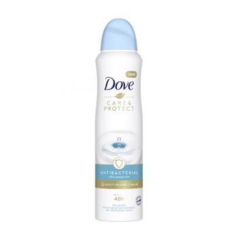 Deodorant Spray Antiperspirant si Antibacterian - Dove Care & Protect Antibacterial, 150 ml