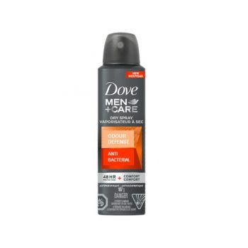 Deodorant Spray Antiperspirant si Antibacterian pentru Barbati - Dove Men+Care Odour defense Anti Bacterial, 150 ml