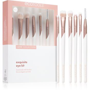 EcoTools Luxe Collection Exquisite set perii machiaj pentru ochi și sprâncene