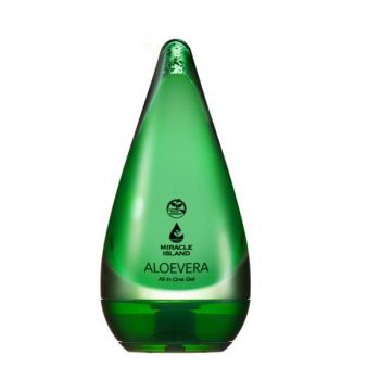 Gel Aloe Vera Korean puritate 99%, Miracle Island, 250 ml