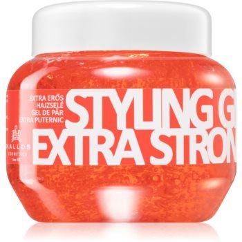 Kallos Styling Gel Extra Strong Hold gel de par cu fixare foarte puternica