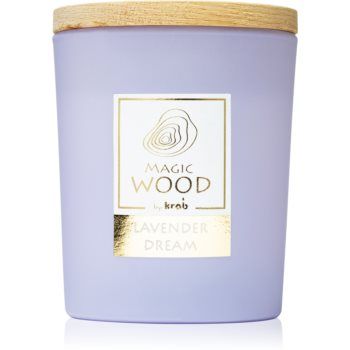 Krab Magic Wood Lavender Dream lumânare parfumată
