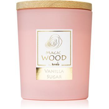 Krab Magic Wood Vanilla Sugar lumânare parfumată