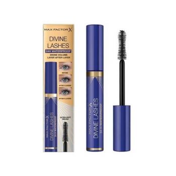 Rimel Rezistent la Apa pentru Volum - Max Factor Divine Lashes Waterproof, 9 ml la reducere