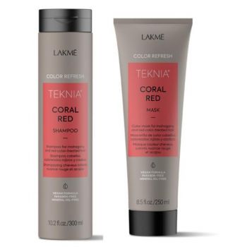 Set cadou Coral Red Lakme șampon 300ml + tratament 250ml