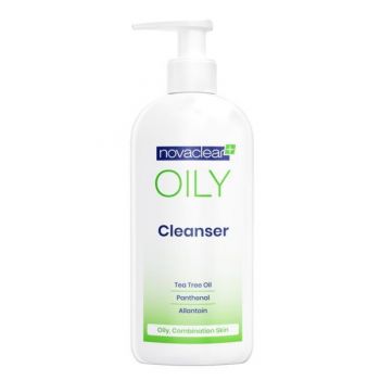 Ulei de curatare spumant si hidratant anti acnee, pentru ten mixt, gras Oily Cleanser Acne Novaclear, 150ml