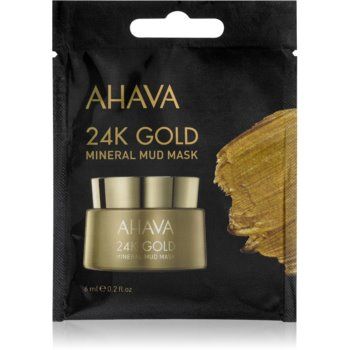 Ahava Mineral Mud 24K Gold mască minerală de nămol cu aur de 24 de karate