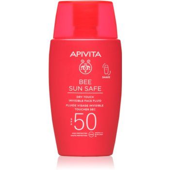 Apivita Bee Sun Safe Dry Touch Face Fluid SPF50 protective fluid SPF 50+