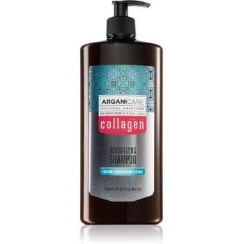 Arganicare Collagen șampon revitalizant pentru strălucirea părului slab