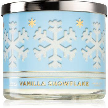 Bath & Body Works Vanilla Snowflake lumânare parfumată