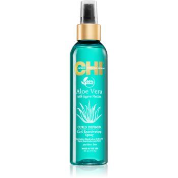 CHI Aloe Vera Curl Reactivating spray hidratant pentru par ondulat si cret