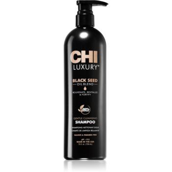 CHI Luxury Black Seed Oil Gentle Cleansing Shampoo sampon de curatare delicat de firma original