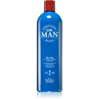 CHI Man The One șampon, balsam și gel de duș 3 în 1