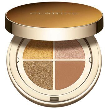 Clarins Ombre 4 Colour Eye Palette paletă cu farduri de ochi pentru un efect de lunga durata