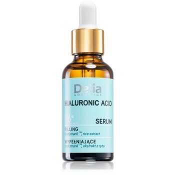 Delia Cosmetics Hyaluronic Acid ser de umplere pentru fata, gat si piept