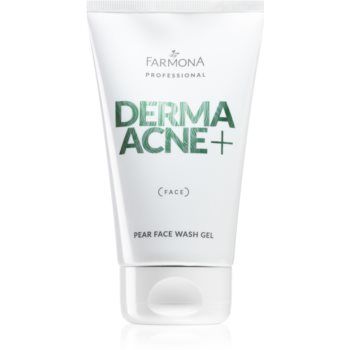 Farmona Derma Acne+ gel de curățare pentru piele mixta spre grasa