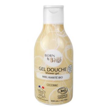 Gel de Dus Bio cu Miere si Unt de Shea - Born to Bio Shower Gel, 300ml