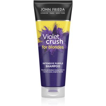 John Frieda Sheer Blonde Violet Crush sampon violet pentru par blond