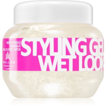 Kallos Styling Gel Wet Look gel de par cu efect umed fixare ultra-puternica