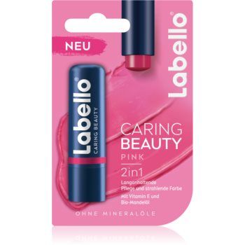Labello Caring Beauty balsam de buze colorat de firma original