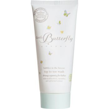 Little Butterfly Bubbles in the Breeze Gel de curatare delicat pentru bebeluși