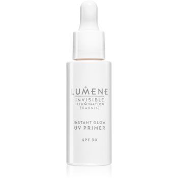 Lumene Invisible Illumination Instant Glow baza de machiaj iluminatoare SPF 30 de firma originala