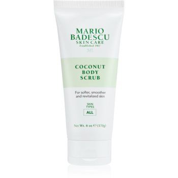 Mario Badescu Coconut Body Scrub exfoliant pentru corp cu cocos