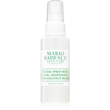 Mario Badescu Facial Spray with Aloe, Adaptogens and Coconut Water ceață înviorătoare pentru ten normal spre uscat