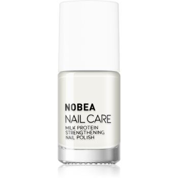 NOBEA Nail Care Milk Protein Strengthening Nail Polish lac pentru intarirea unghiilor