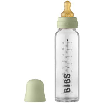 BIBS Baby Glass Bottle 225 ml biberon pentru sugari