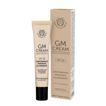 Crema pentru fata, fond de ten, GM Gream SPF 20, Gianluca Mech, 40ml