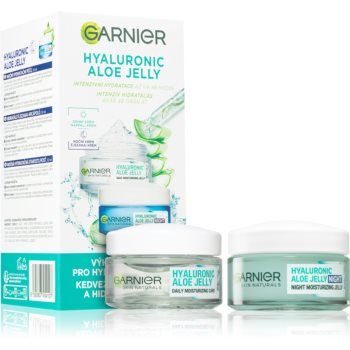 Garnier Hyaluronic Aloe Jelly set pentru îngrijirea pielii (ziua și noaptea)