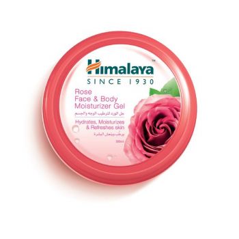 Gel Hidratant pentru Corp si Ten cu Extract de Trandafir - Himalaya Rose Face & Body Moisturizer Gel, 300ml