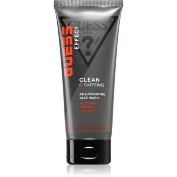 Guess Grooming Effect gel de curatare energizant cu cafeina pentru bărbați