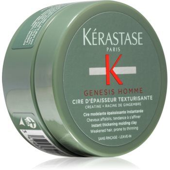 Kérastase Genesis Homme Cire D'Épaisseur Texturisante pastă modelatoare pentru par fin si subtiat ieftin