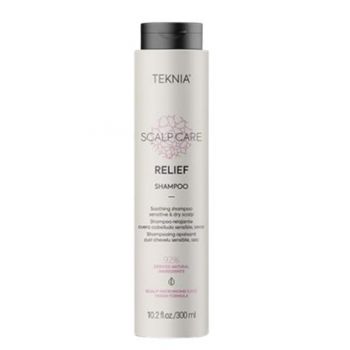 Sampon calmant pentru scalp sensibil si uscat Lakme Teknia Scalp Care Relief Shampoo, 300ml