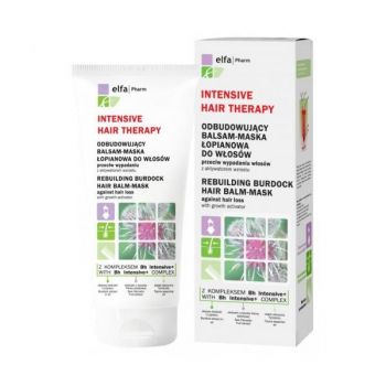 Balsam-Masca Regeneranta Intensiva pentru Par Deteriorat cu Brusture Elfa Pharm, 200ml de firma original