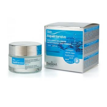 Biocrema de Lux pentru Zi SPF 10 - Farmona Skin Aqua Intensive Exclusive Bio-Cream Day SPF 10, 50ml