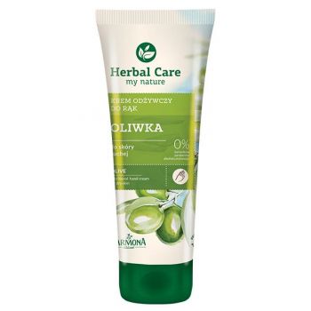 Crema Nutritiva pentru Maini cu Extract de Masline - Farmona Herbal Care Olive Nutritional Hand Cream, 100ml