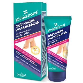 Crema Reparatoare 6 in 1 pentru Picioare - Farmona Nivelazione Foot Cream 6 in 1, 75ml