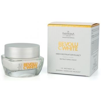 Crema Restructuranta de Noapte - Farmona Revolu C-White Restructuring Night Cream, 50ml ieftina