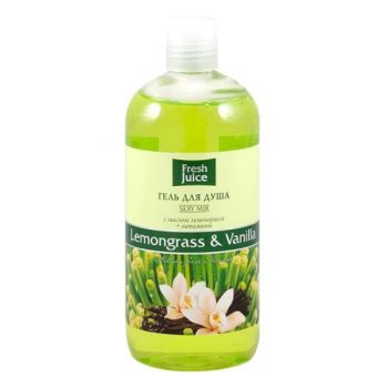 Gel de Dus cu Ulei de Lemongrass si Extract de Vanilie Fresh Juice, 500ml