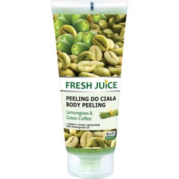 Peeling Corporal cu Extracte de Lemongrass si Cafea Verde Fresh Juice, 200ml ieftin