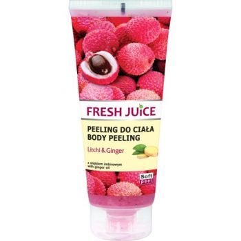 Peeling Corporal cu Extracte de Litchi si Ghimbir Fresh Juice, 200ml