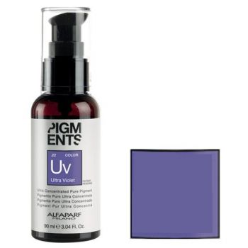 Pigment Concentrat Ultra Violet - Alfaparf Milano Ultra Concentrated Pure Pigment ULTRA VIOLET 90 ml de firma original