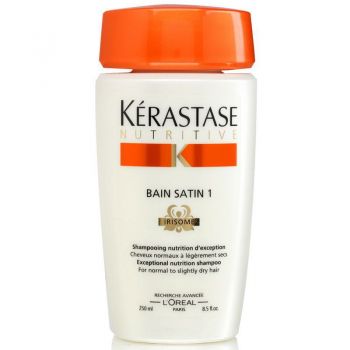 Sampon pentru Par Normal spre Uscat - Kerastase Nutritive Bain Satin 1 Irisome Shampoo 250 ml la reducere